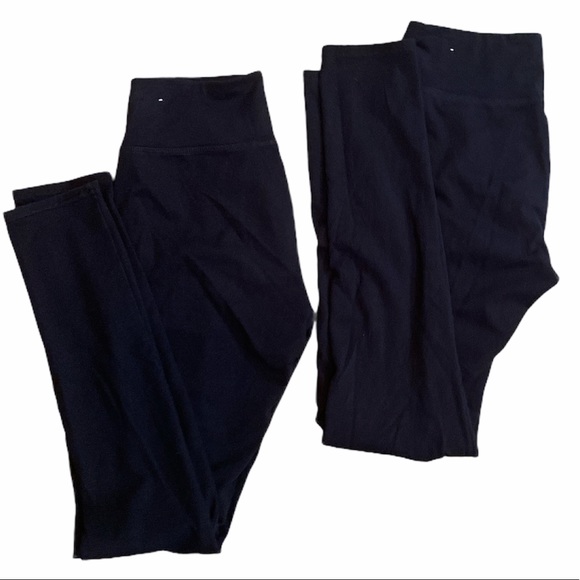 aerie Pants - Aerie Black Full Length Leggings Chill Play Move